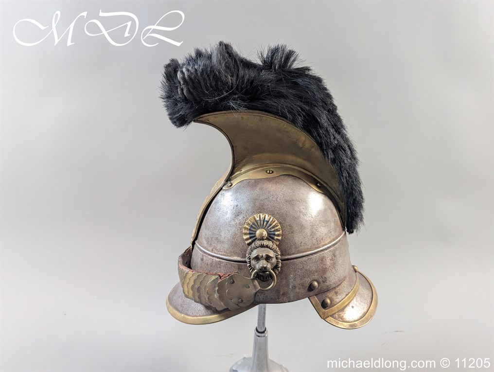 Bavarian Kurassier model 1845 Helmet - Image 9