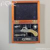 Miniature percussion Cased Pistol and Accessories