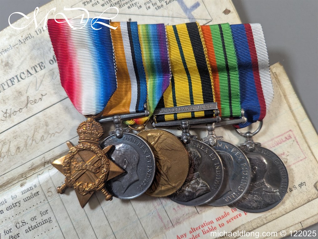 Royal Naval Group of Medals – Somaliland 1920 Ark Royal - Image 2
