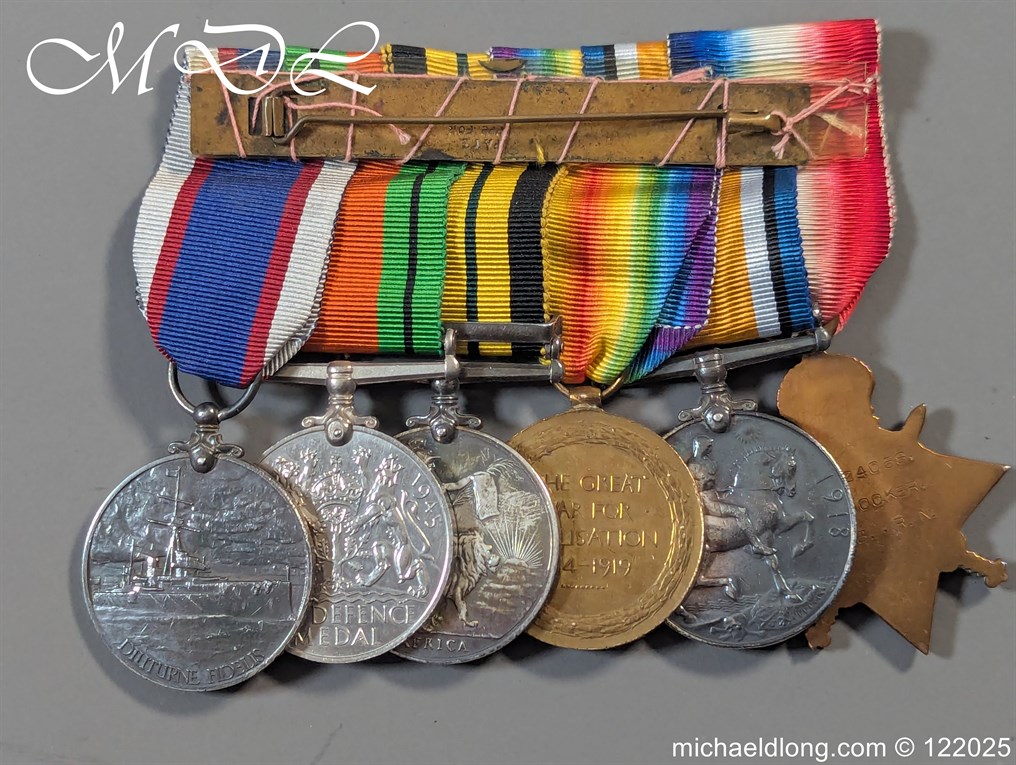 Royal Naval Group of Medals – Somaliland 1920 Ark Royal - Image 17