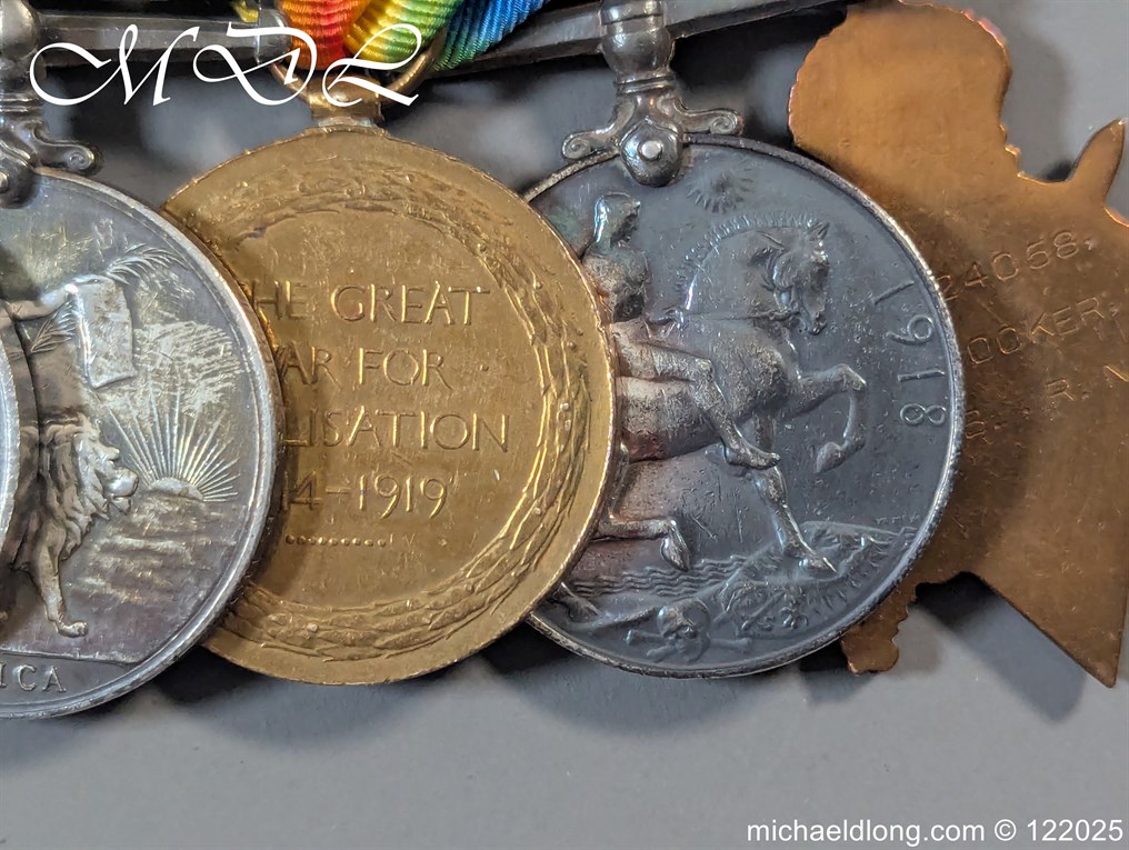 Royal Naval Group of Medals – Somaliland 1920 Ark Royal - Image 15