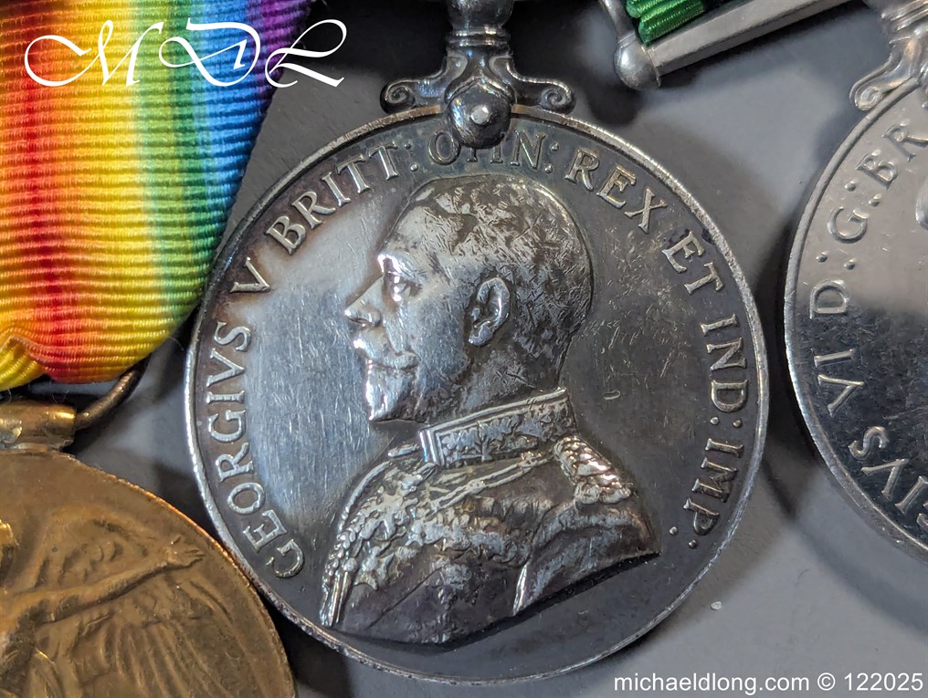 Royal Naval Group of Medals – Somaliland 1920 Ark Royal - Image 12