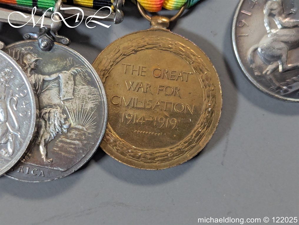 Royal Naval Group of Medals – Somaliland 1920 Ark Royal - Image 6