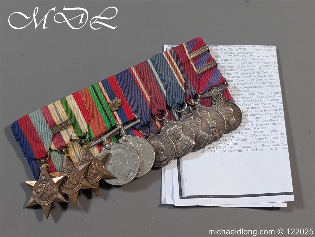 Military and Royal Interest Group of Medals