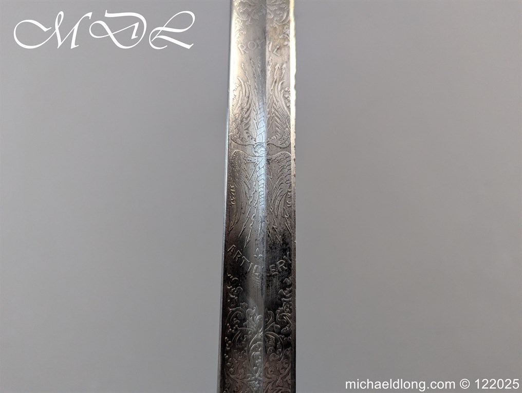 James Hills-Johnes VC GCB Royal Artillery Sword - Image 22