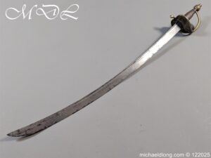 English Infantry Privates Hanger c 1750