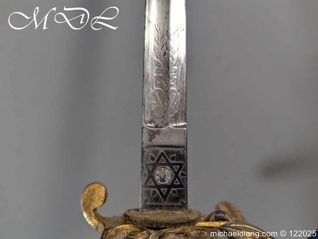 British Royal Naval WW1 Submariner Officers Sword - Image 24