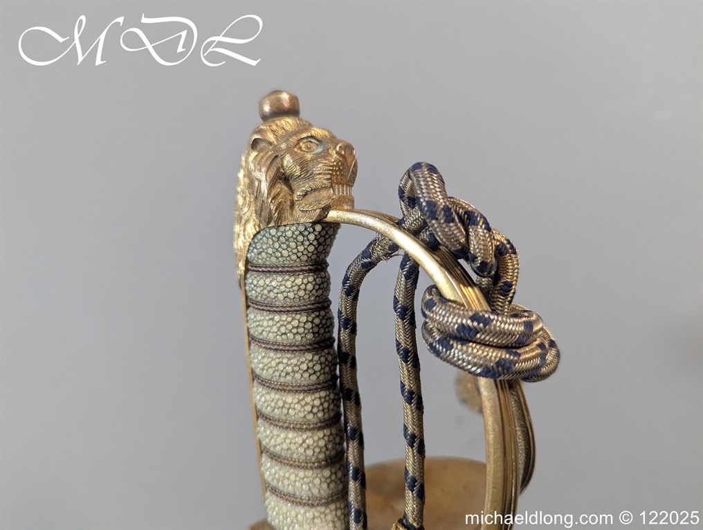 British Royal Naval WW1 Submariner Officers Sword - Image 5