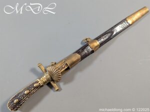 German 19th Century Hunting Hanger