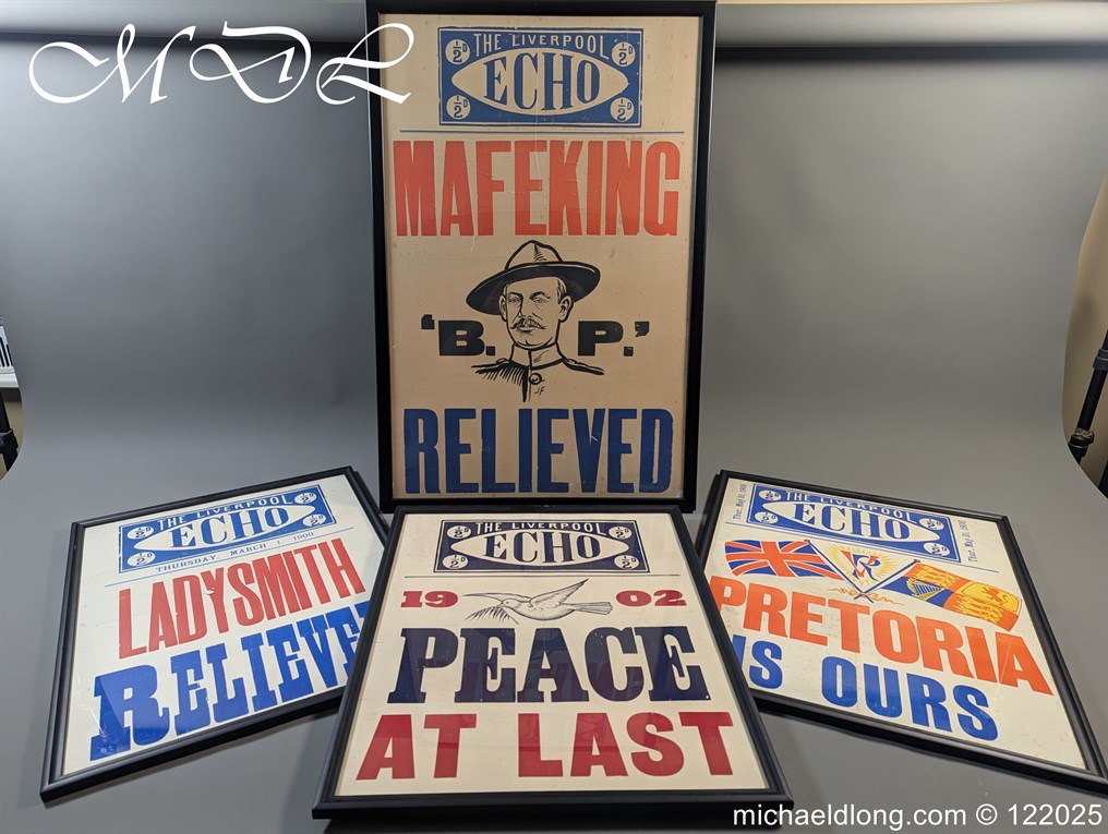 Boar War Vintage Liverpool Echo Posters