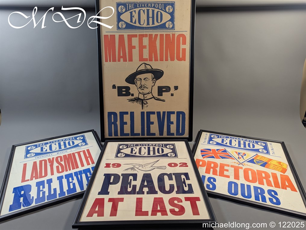Boar War Vintage Liverpool Echo Posters