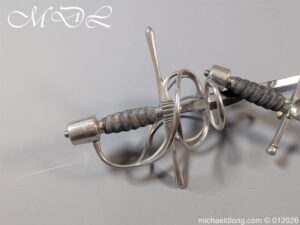 Alternative view of Italian Swept Hilt Rapier and Ensuite Dagger