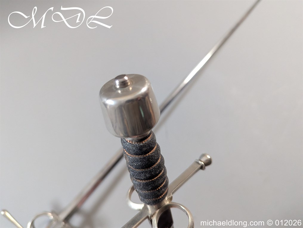 Italian Swept Hilt Rapier and Ensuite Dagger - Image 13