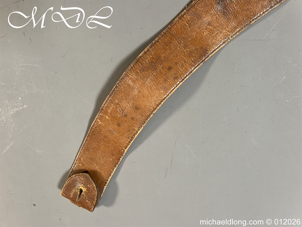 Victorian 3rd Dragoon Guards Officers Full Dress Silver Pouch and Cross Belt - Image 4