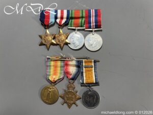 RNAS ACD WW1 Medal Group and RAF WW2 Medal Group