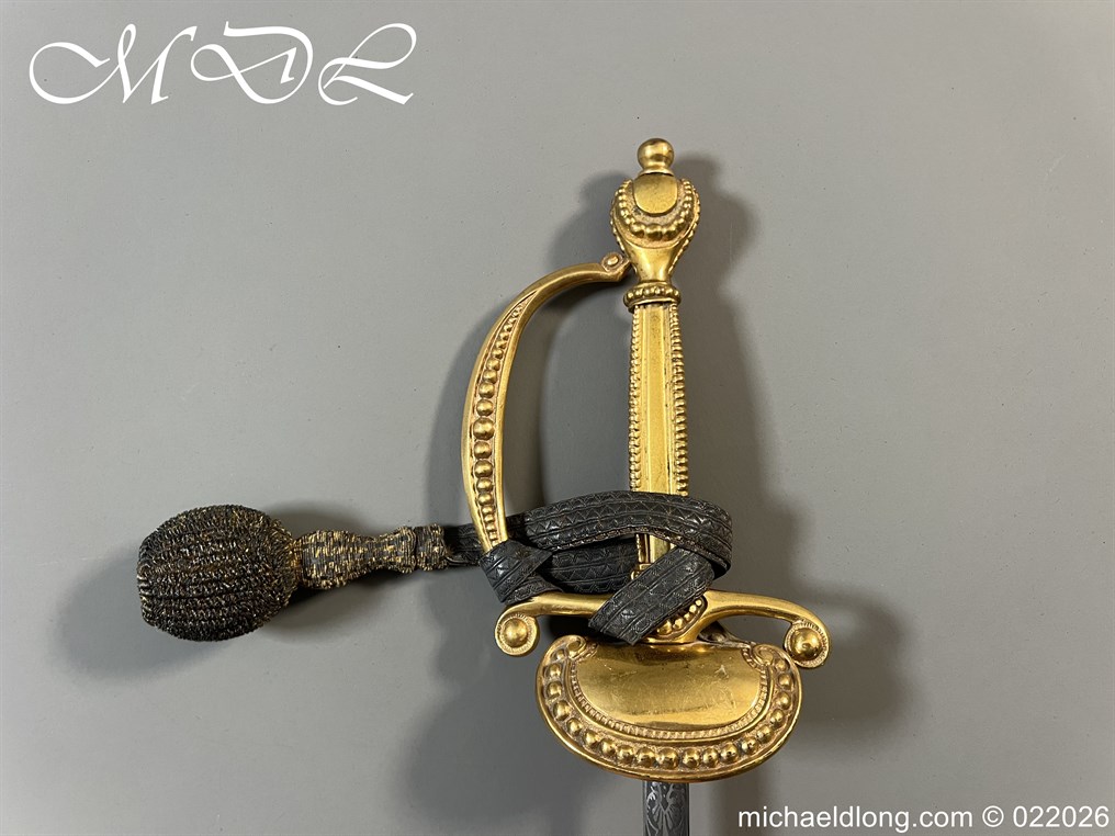 British Victorian Officers Court Sword by - Image 7