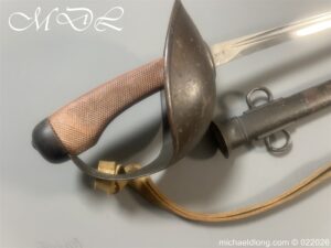 British WW1 1908 Troopers Sword Original Camo Paint