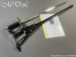 Boar War Scottish Rifles Officers Sword by Wilkinson