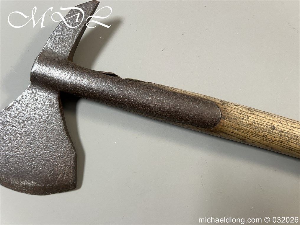 British 19th Century Naval Boarding Axe - Image 11