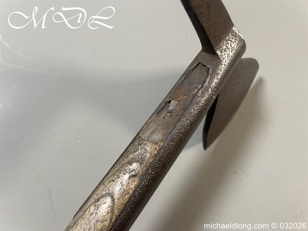 British 19th Century Naval Boarding Axe - Image 8