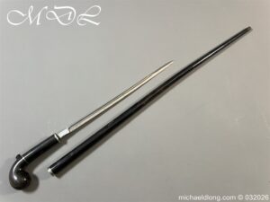 Antique Gentlemans Sword Walking Stick c 1900