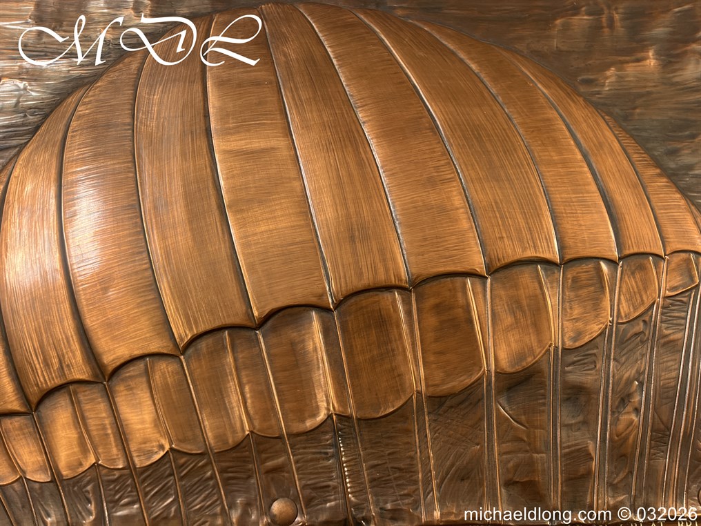 Presentation Copper Relief Art to Leslie L. Irvin Parachutist - Image 20