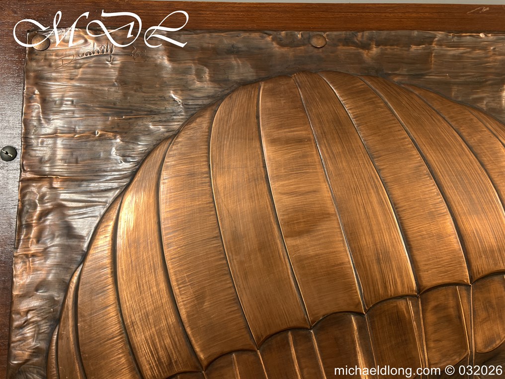 Presentation Copper Relief Art to Leslie L. Irvin Parachutist - Image 5