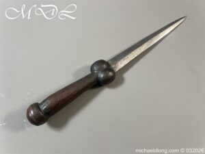 Scottish Bollock - Kidney Dagger c1800