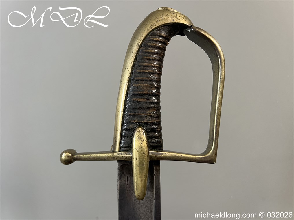 French Hussar sabre - model ANIV - 1795/6 - Image 12