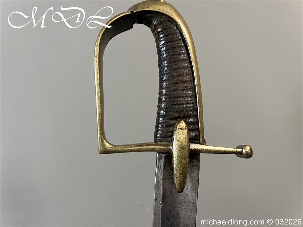 French Hussar sabre - model ANIV - 1795/6 - Image 9