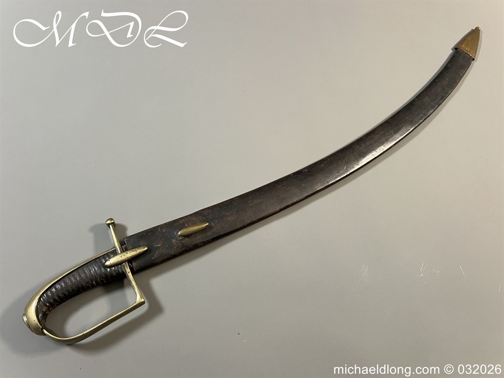 French Hussar sabre - model ANIV - 1795/6