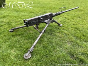 Browning Deactivated 50cal Browning Machine Gun and Mount