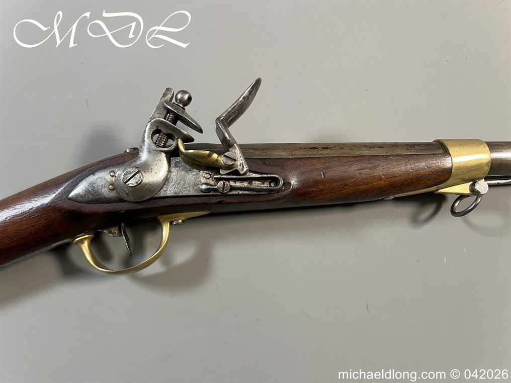 French Hussar - Light Cavalry Flintlock Carbine c 1830 - Image 25