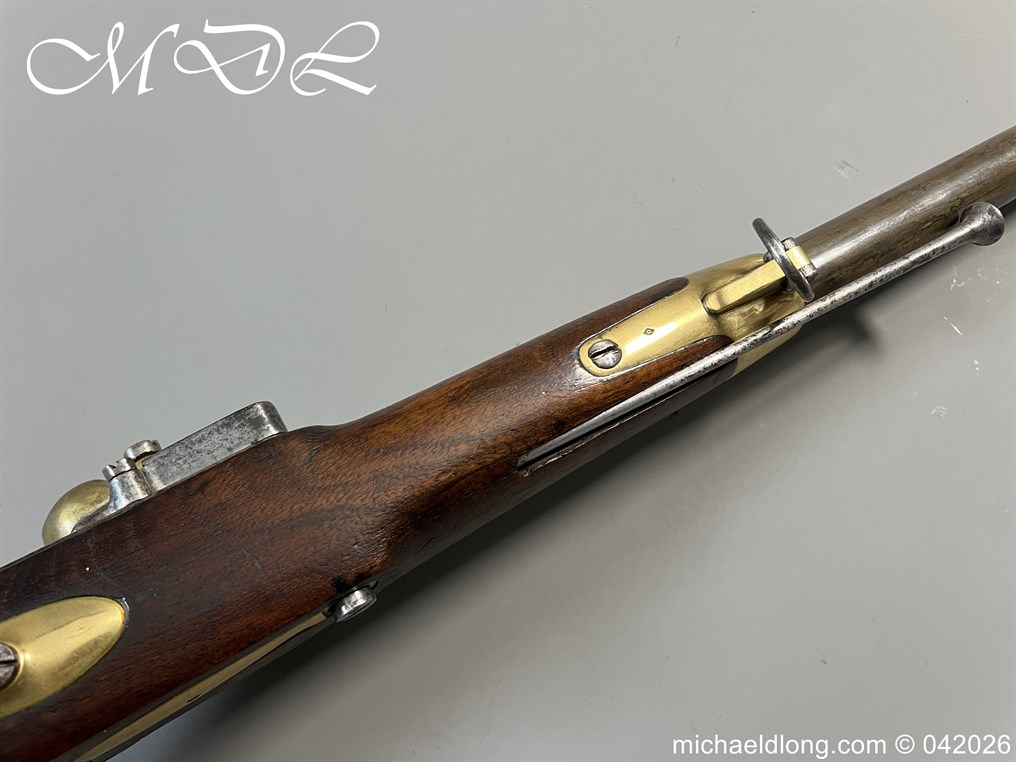 French Hussar - Light Cavalry Flintlock Carbine c 1830 - Image 21