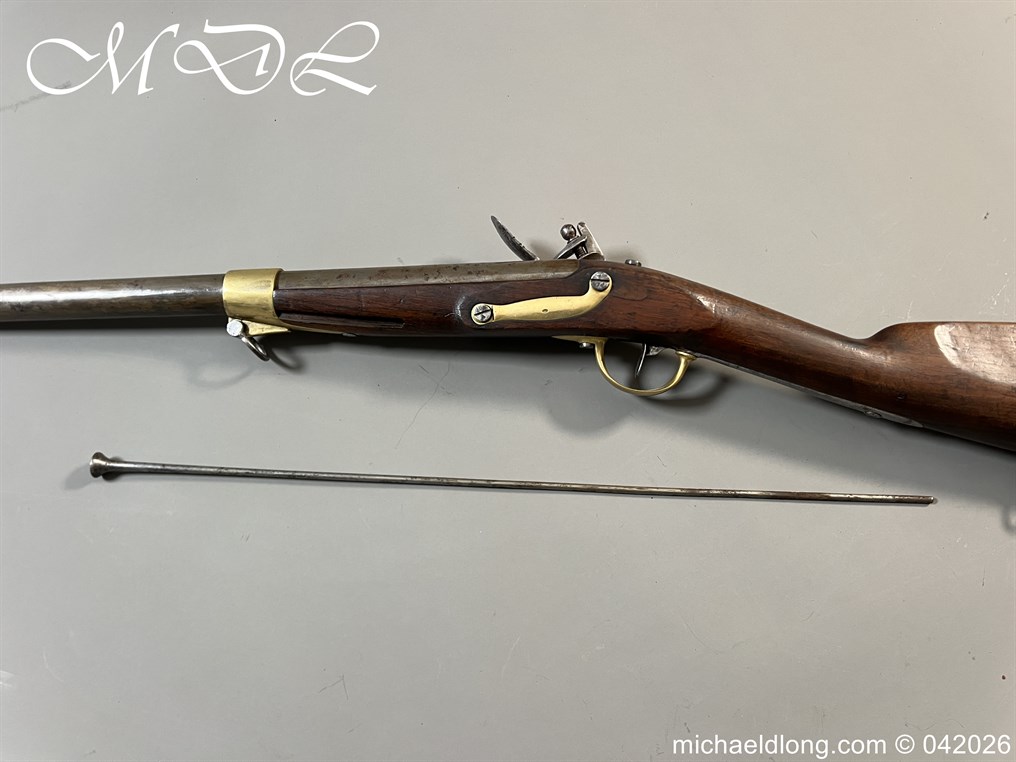 French Hussar - Light Cavalry Flintlock Carbine c 1830 - Image 8