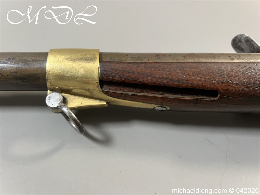 French Hussar - Light Cavalry Flintlock Carbine c 1830 - Image 6