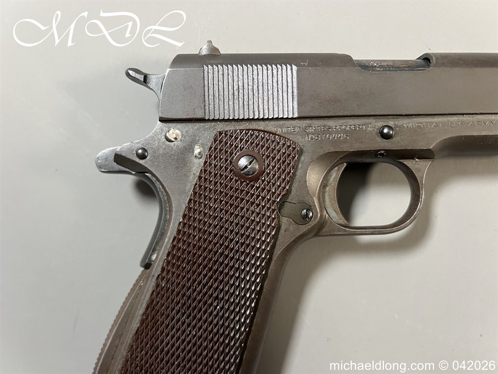 U S Army 1911 .45 ACP Deactivated Pistol - Image 16