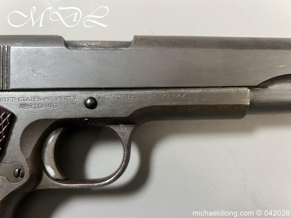 U S Army 1911 .45 ACP Deactivated Pistol - Image 14