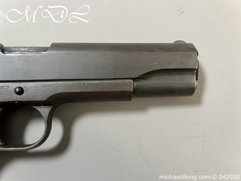 U S Army 1911 .45 ACP Deactivated Pistol - Image 13
