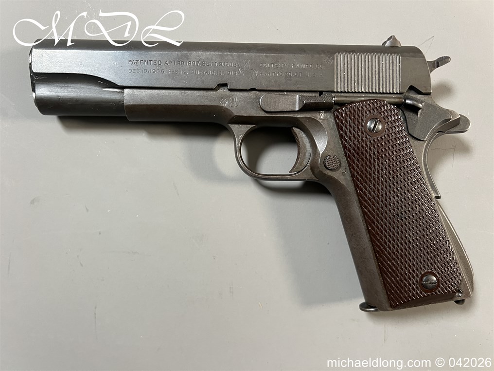 U S Army 1911 .45 ACP Deactivated Pistol - Image 12