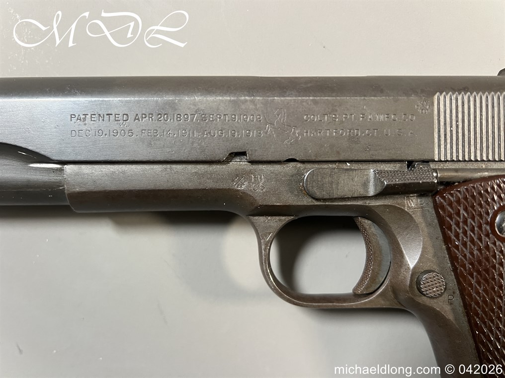 U S Army 1911 .45 ACP Deactivated Pistol - Image 7