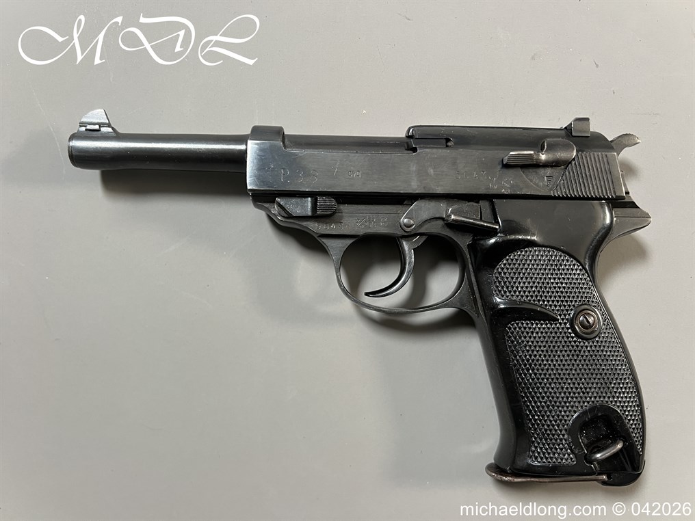 Deactivated WW2 German P38 CYQ 1943 - Image 13