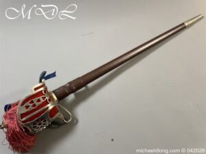Gordon Highlanders Edward VIII Scottish Basket-Hilted Broadsword