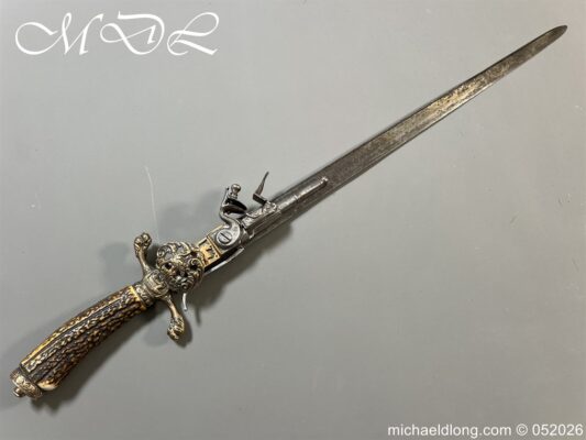 Victorian Flintlock Hunting Sword