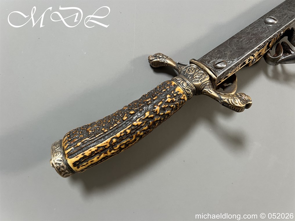 Victorian Flintlock Hunting Sword - Image 22