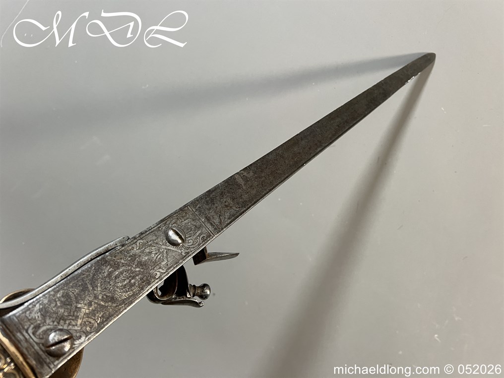 Victorian Flintlock Hunting Sword - Image 17