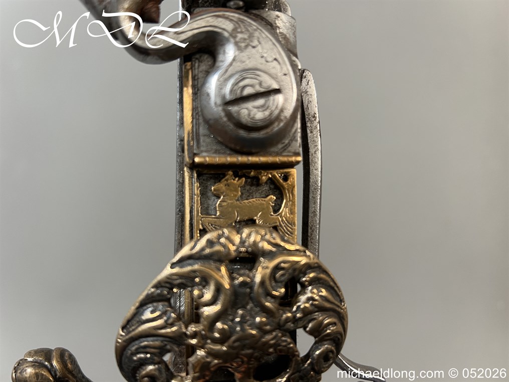 Victorian Flintlock Hunting Sword - Image 13
