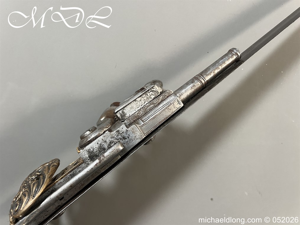 Victorian Flintlock Hunting Sword - Image 11