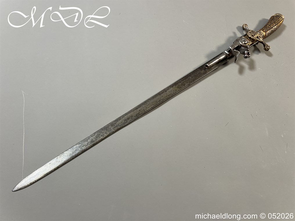 Victorian Flintlock Hunting Sword - Image 3
