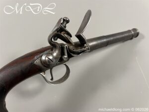 Flintlock Queen Anne Pistol by Griffin & Tow